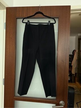 Ann Taylor Black High-Waist Trousers